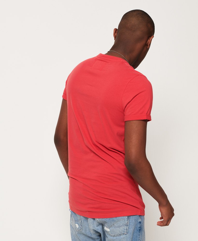 superdry orange label shirt