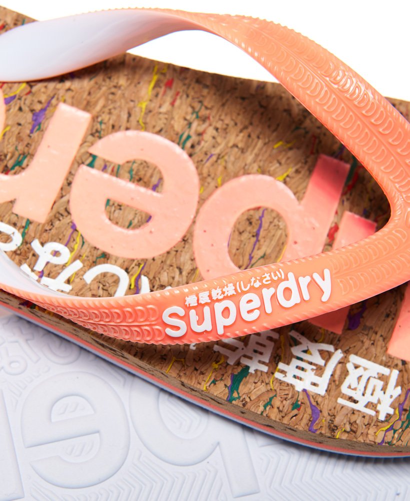 superdry cork flip flops