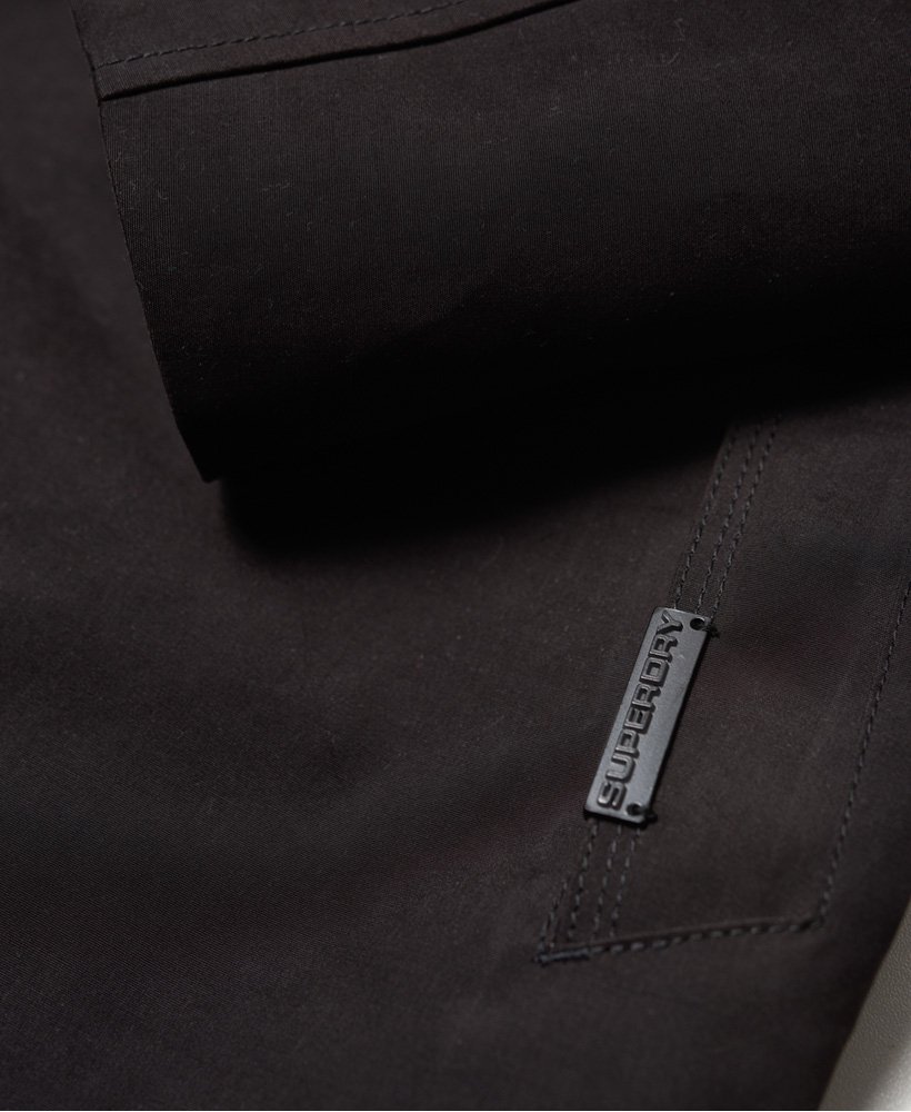 Men's - Premium Rogue Trench Coat in Black | Superdry UK