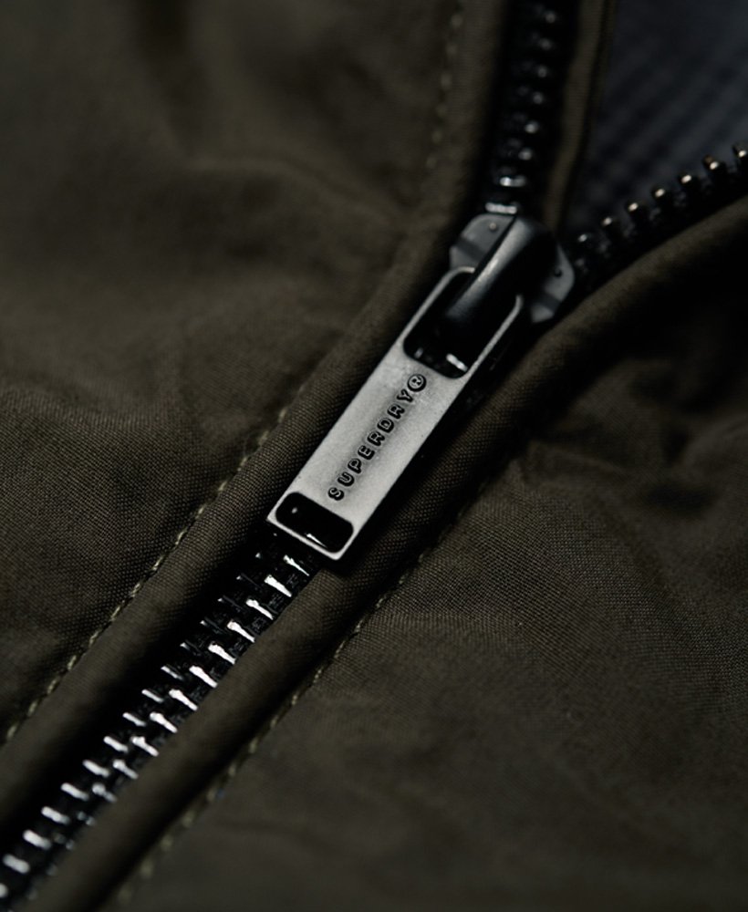 Men's - Montauk Harrington Jacket in Khaki | Superdry UK
