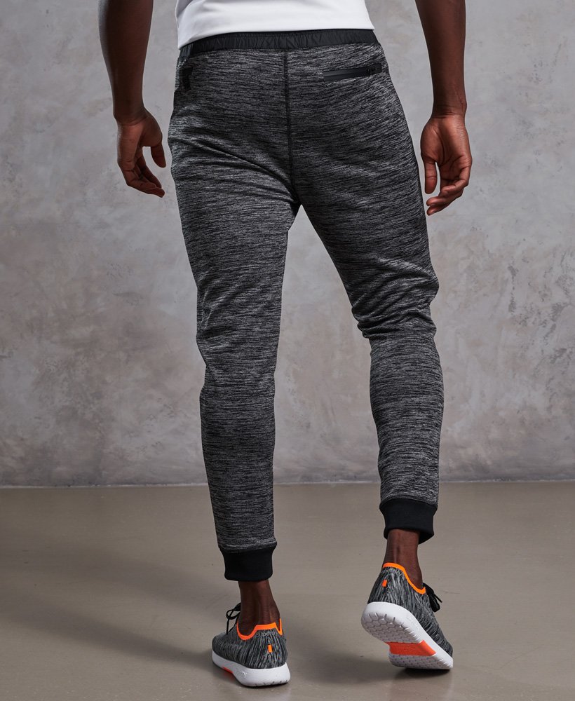 Mens - Training Slim Joggers in Charcoal Grit | Superdry