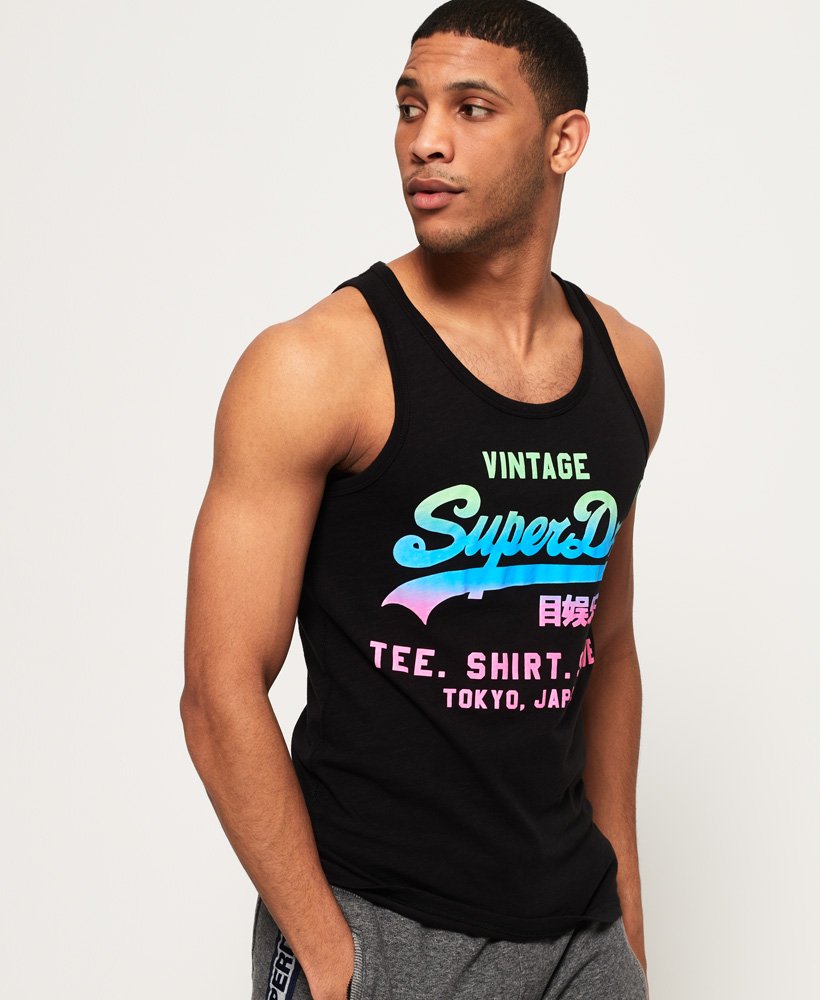 bruiloft reactie emotioneel Superdry Shirt Shop Hyper Fade hemd - Tops voor Heren