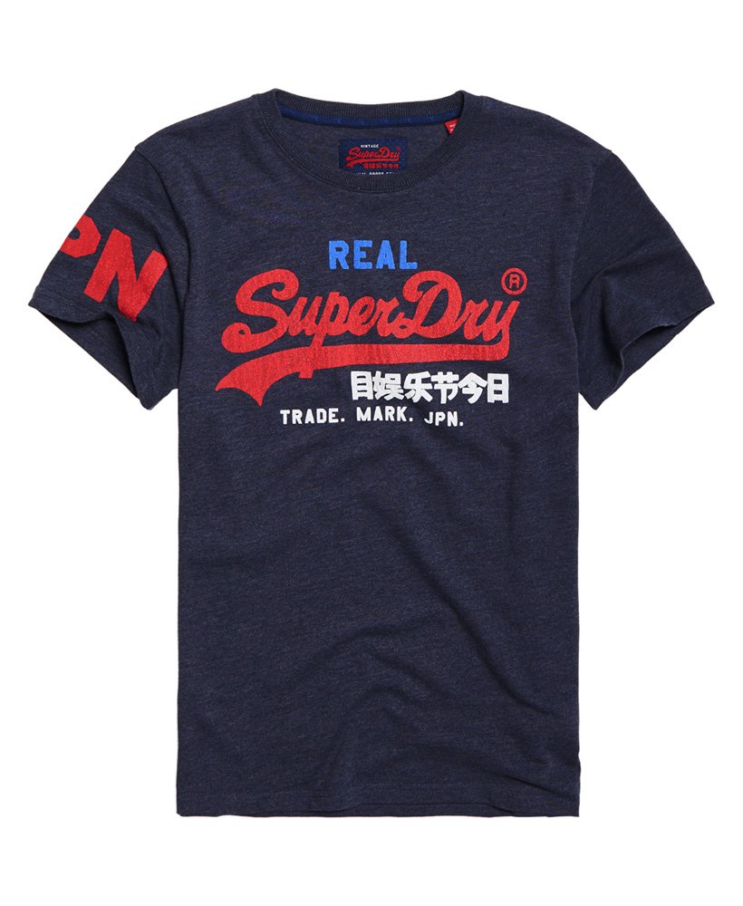 Superdry Mens Vintage Logo Tri Tee T-Shirt