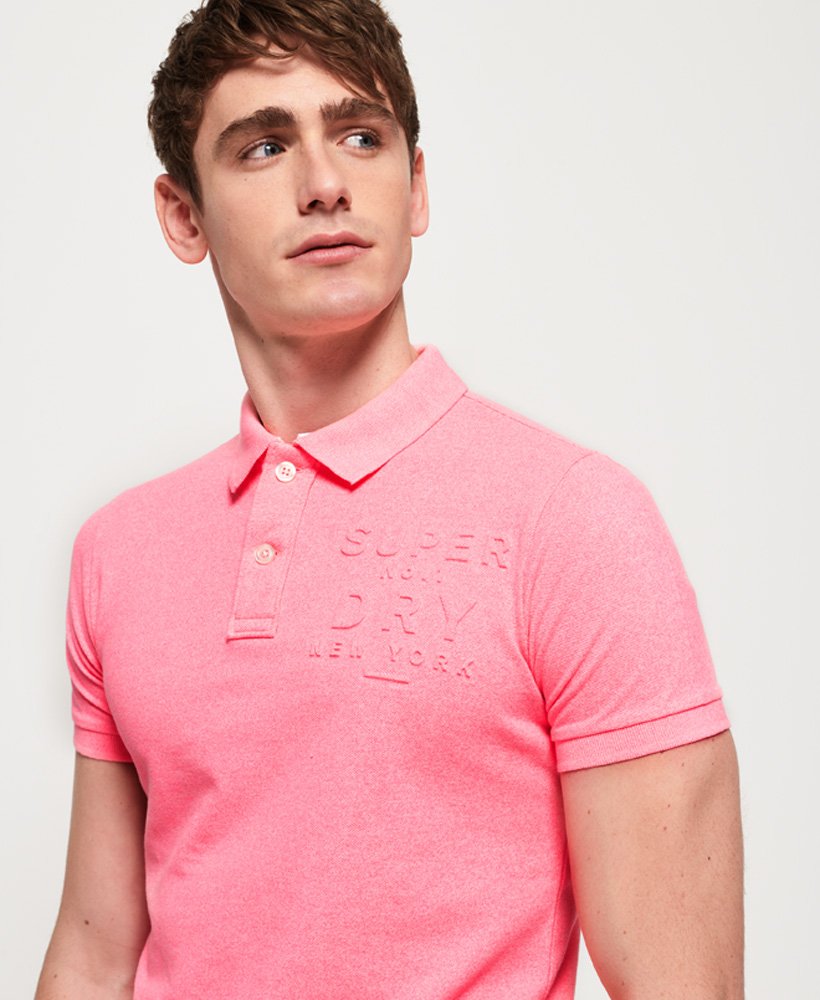 Superdry Classic Embossed Pique Polo Shirt