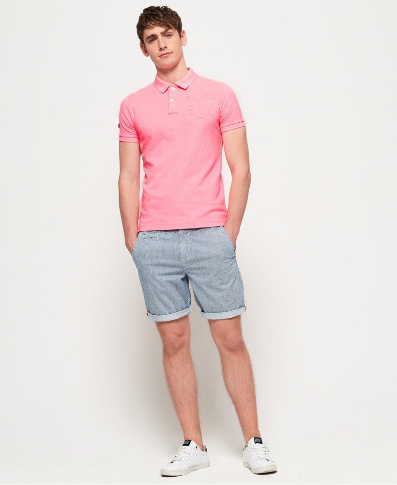Superdry Classic Embossed Pique Polo Shirt
