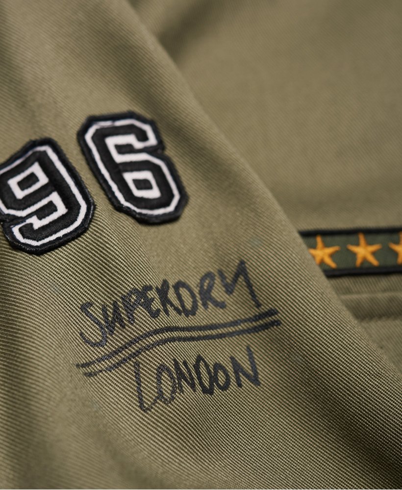 Womens - Emma Military Shirt in Khaki | Superdry
