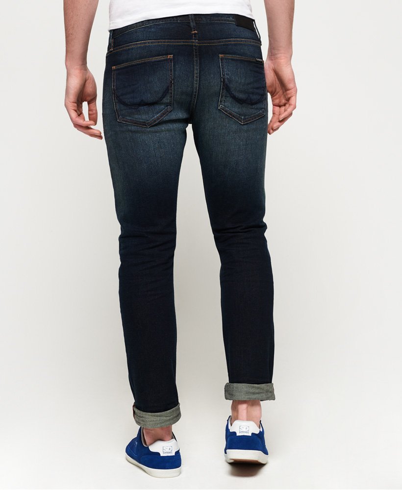 Mens - Slim Jeans in Interstate Blue | Superdry