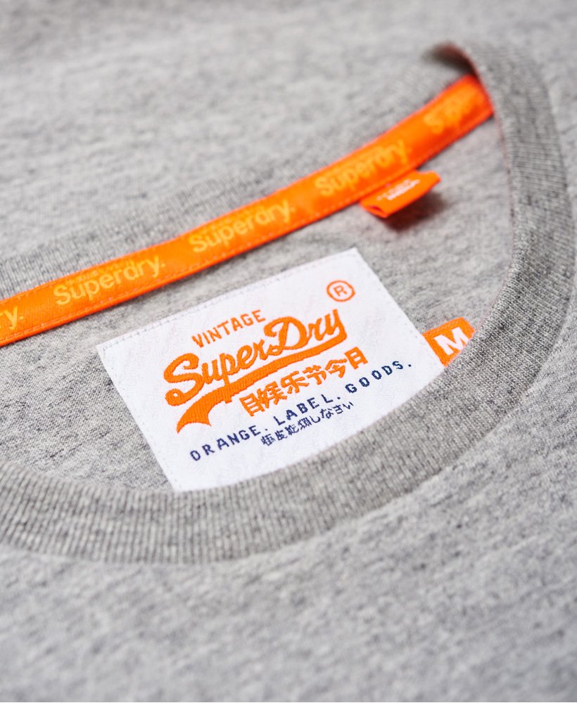 Men's Orange Label Hardwick Stripe T-Shirt in Harbour Grey Grindle ...