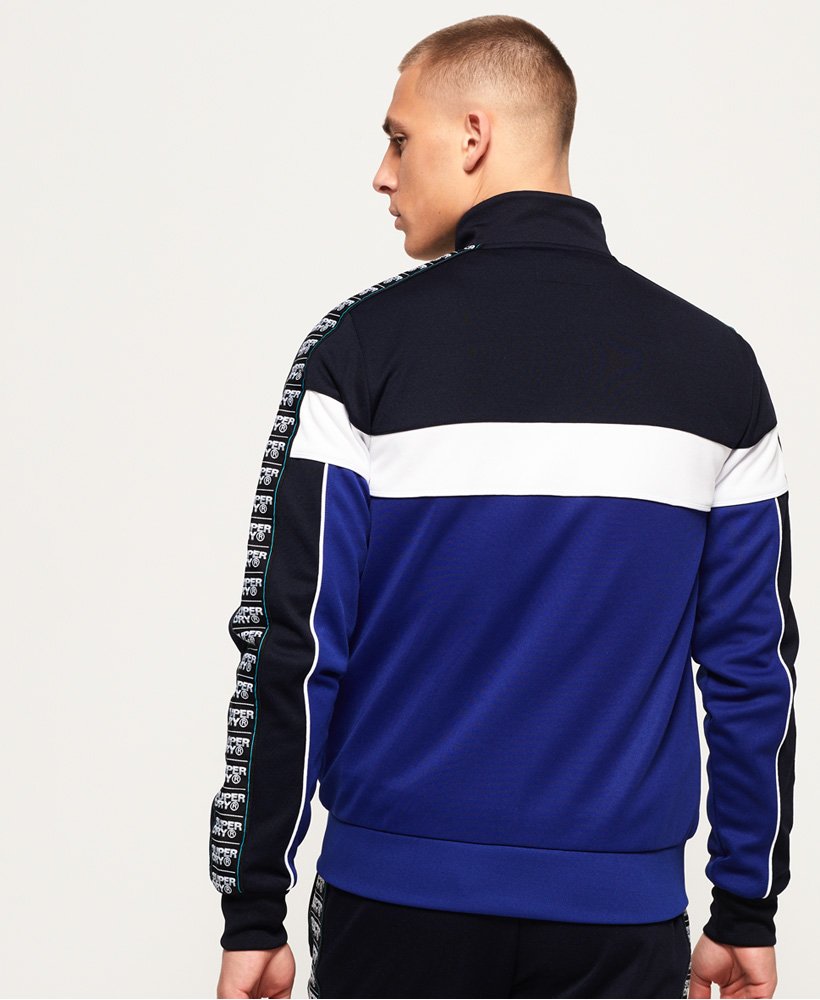 Superdry SD Tricot Panelled Track Top - Men's Mens Tops