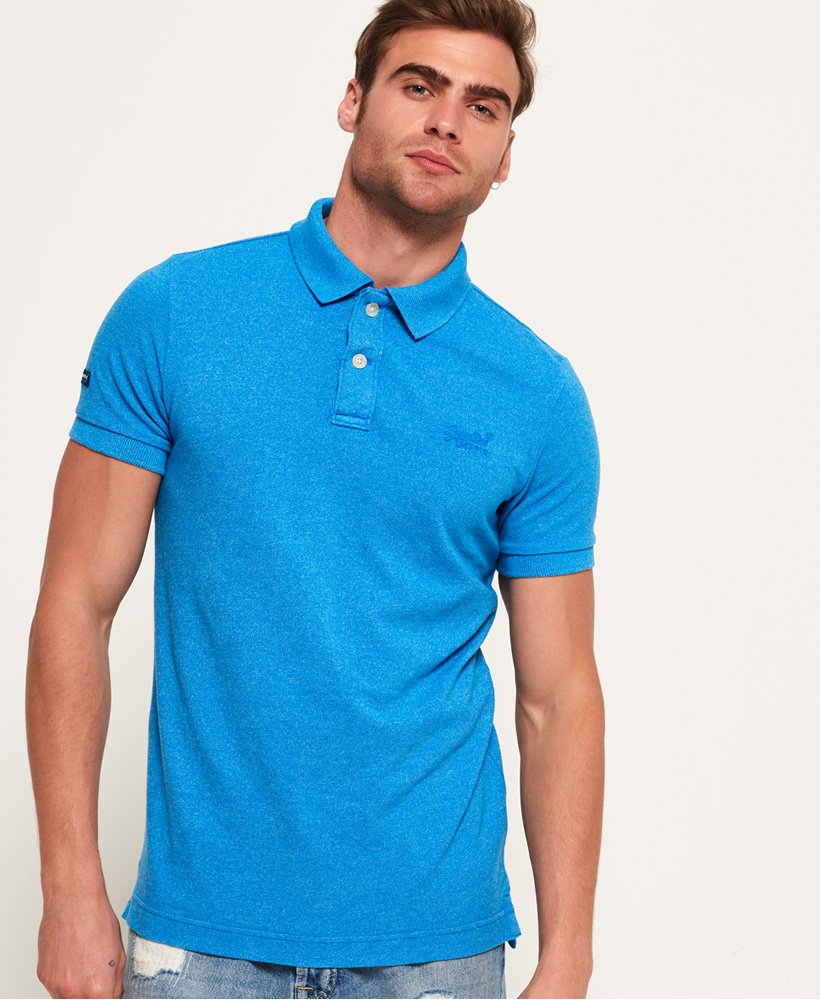 aqua blue polo shirt