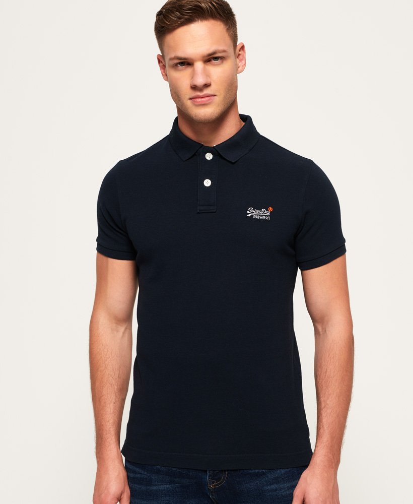 superdry classic pique polo shirt