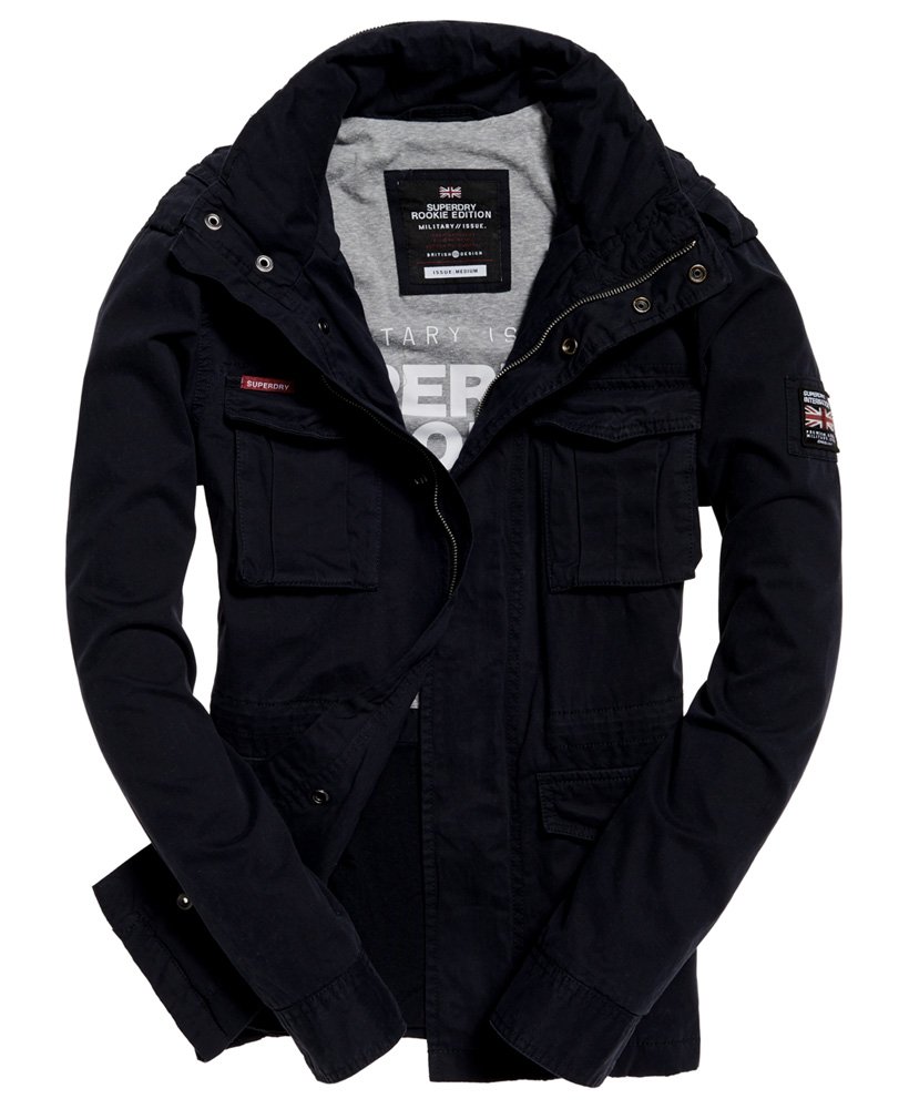 Superdry rookie military hot sale parka mens