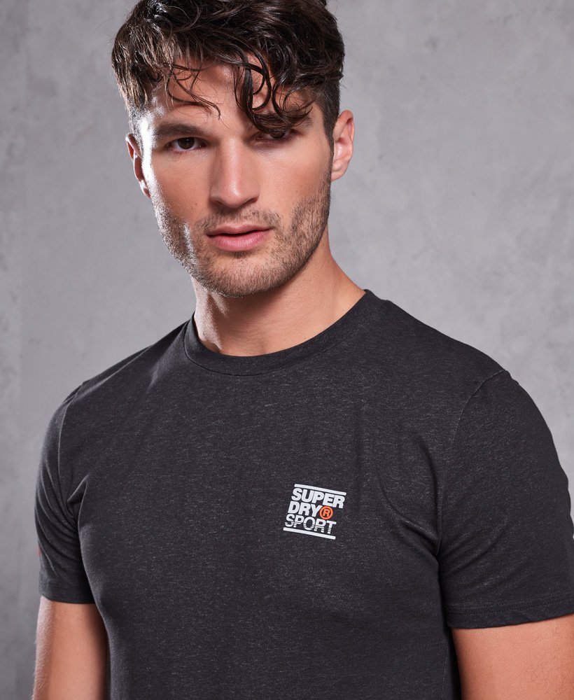 Mens - Core Sign Off T-Shirt in Black | Superdry UK