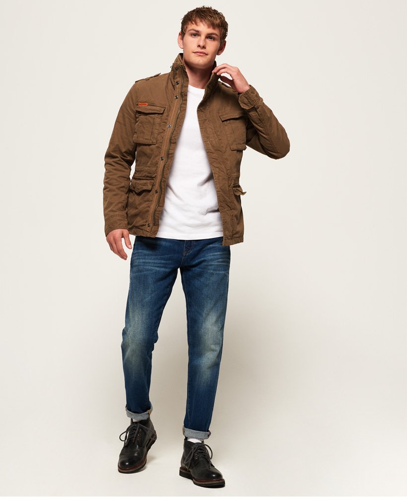 Superdry Classic Rookie Military Jacket - Men's Mens Jackets