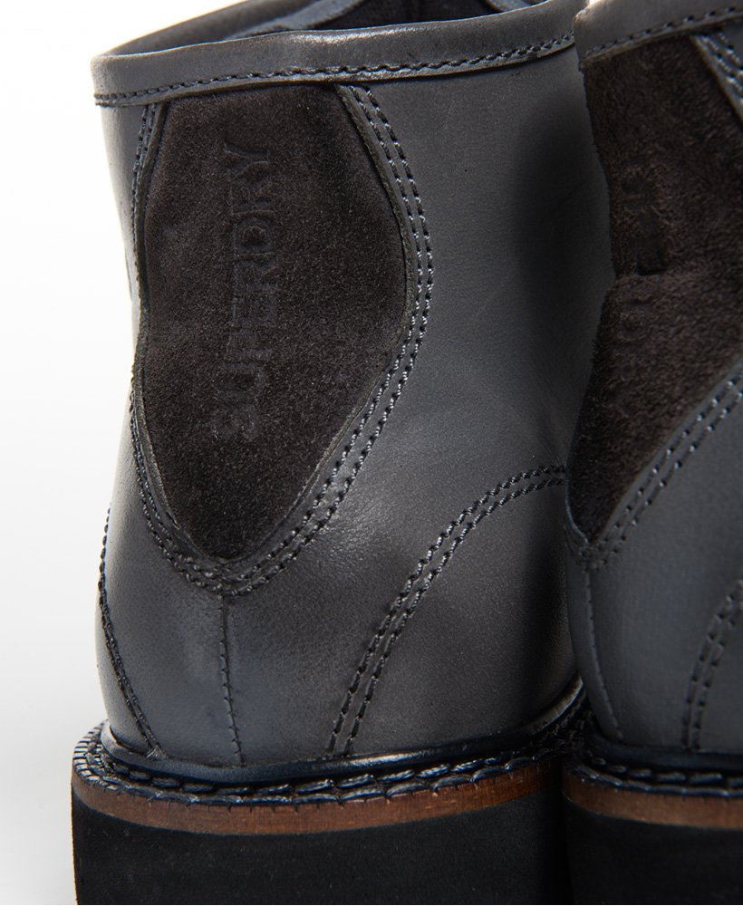 superdry grey boots