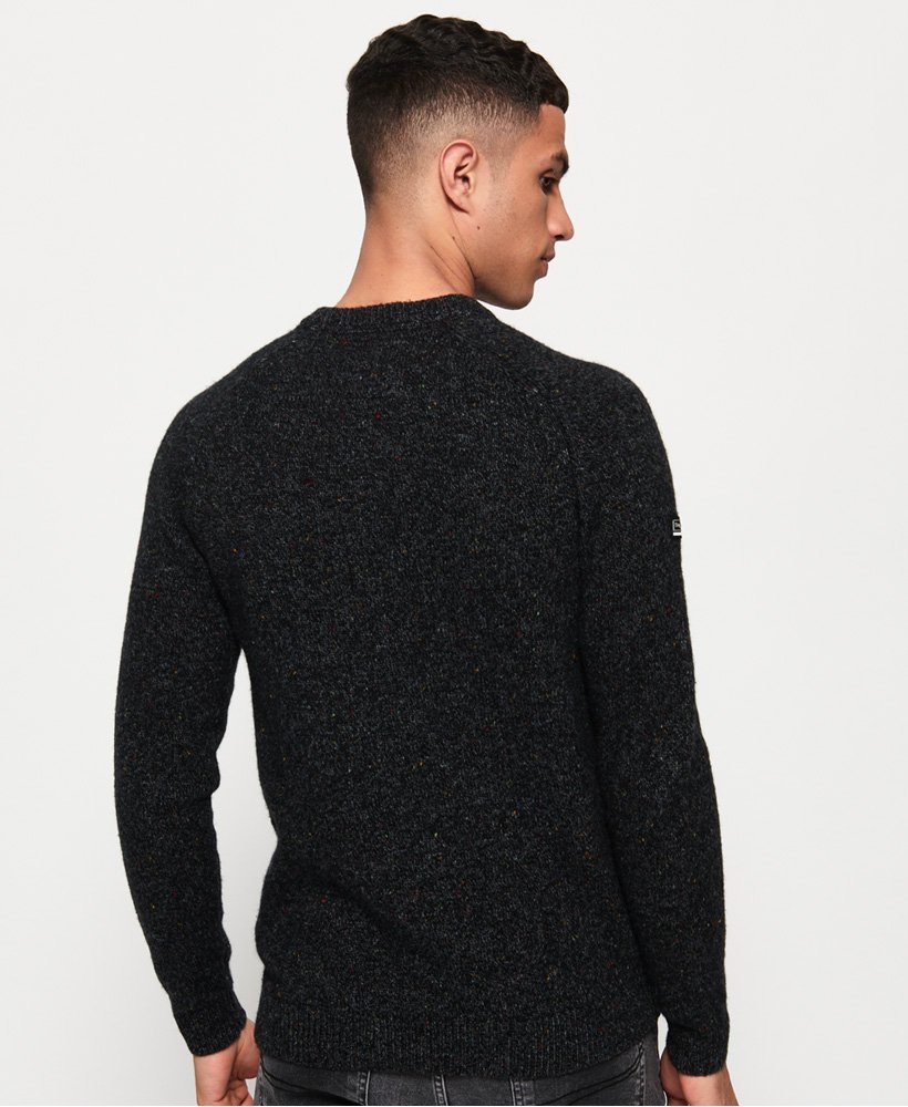 Superdry Harlo Twist genser med rund hals Herre Gensere Superdry Harlo Twist genser med rund hals Herre Gensere