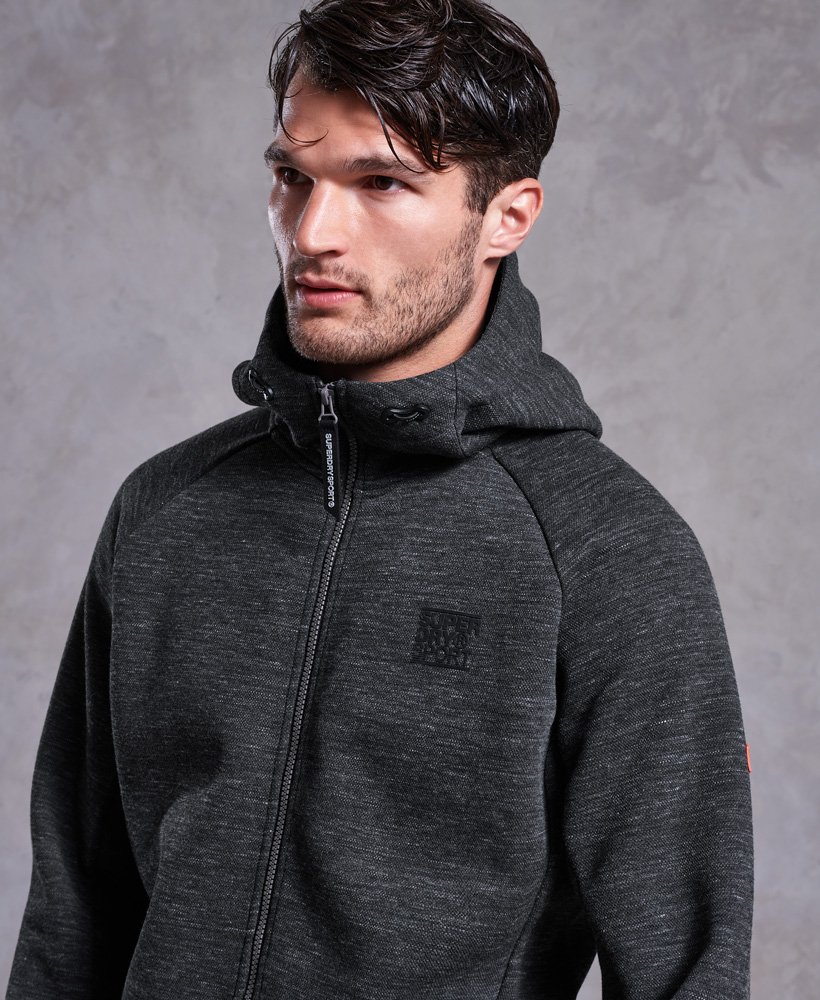 Superdry Gym Tech Pique Zip Hoodie