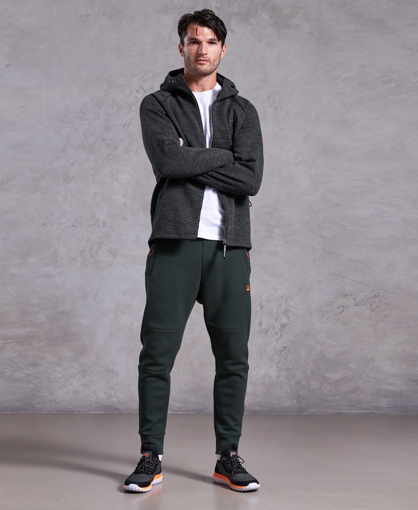 Superdry Gym Tech Pique Zip Hoodie