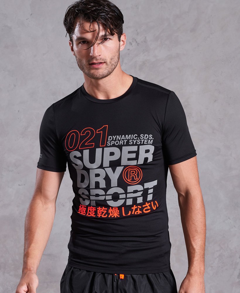 Superdry Active Graphic T-Shirt - Men's T Shirts