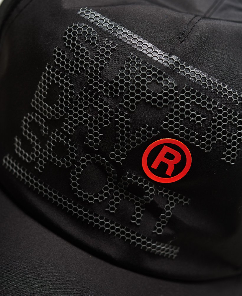 Mens Super Fitness Cap in Black Superdry