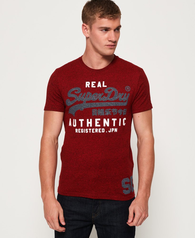 superdry t shirt red