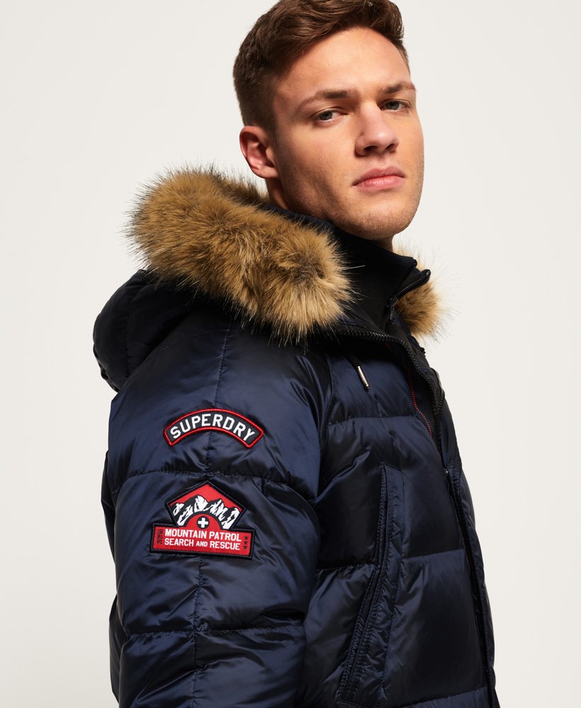 Superdry Down Parka Jacket - Men's Mens Jackets