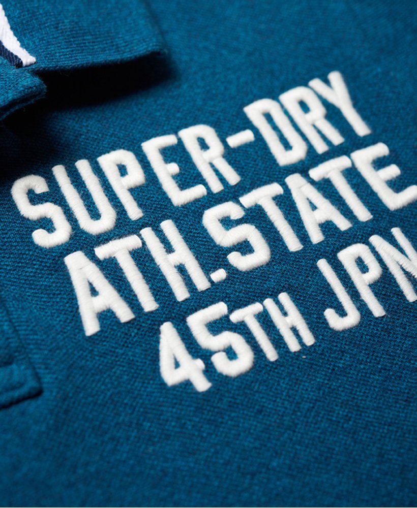 Mens - Classic Superstate Polo Shirt in Blue | Superdry