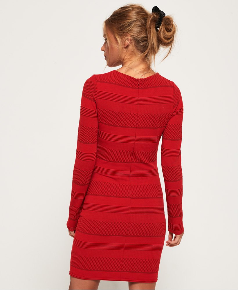 superdry red dress