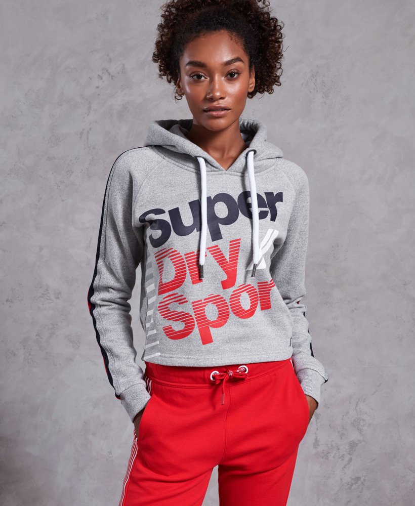 superdry cropped hoodie