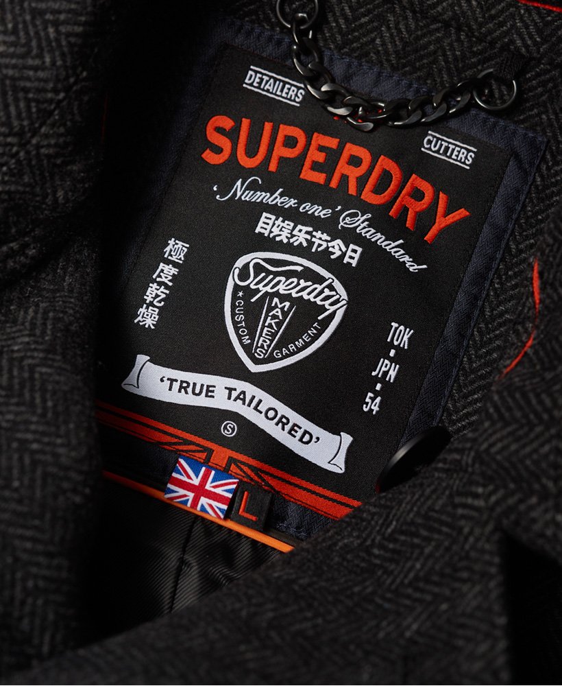 FRED PERRY SUPERDRY FARAH Superdry M20000MR - Chaqueta hombre gris