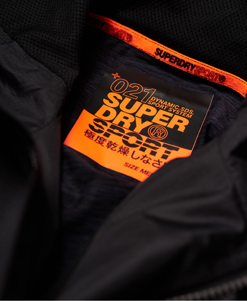 superdry active reflective hybrid jacket