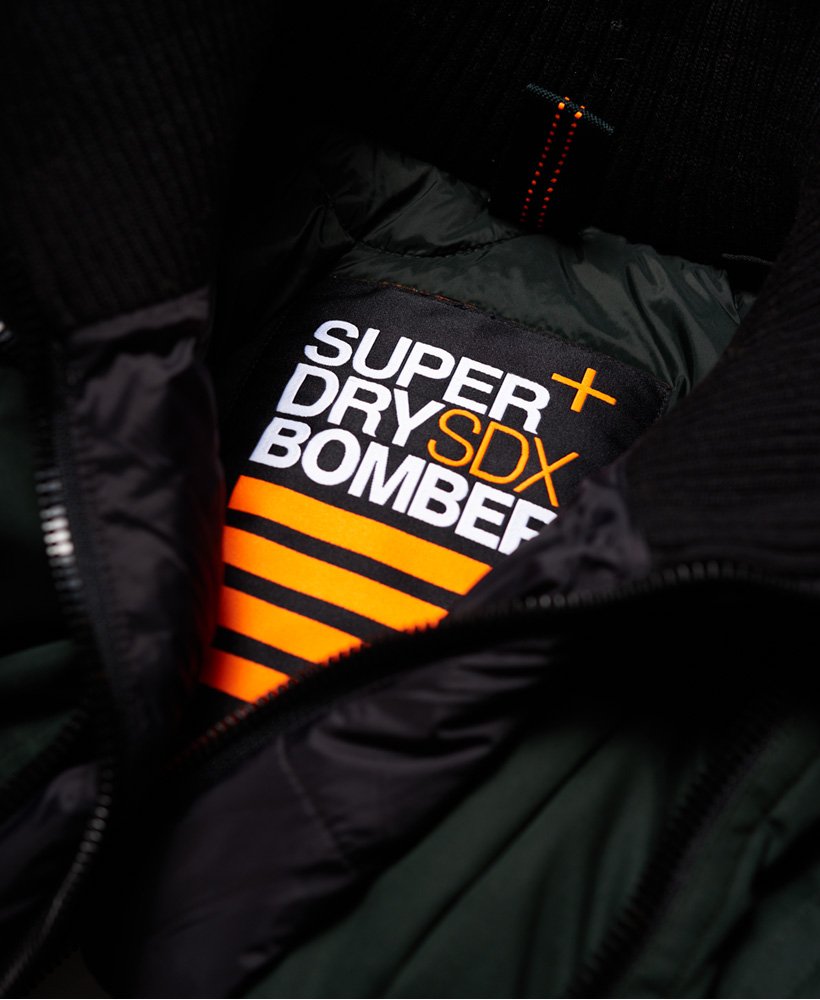 superdry microfibre wind bomber