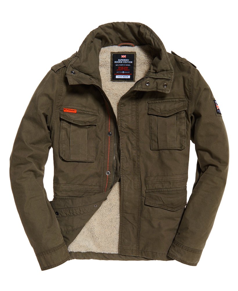 Mens - Classic Rookie Military Jacket 