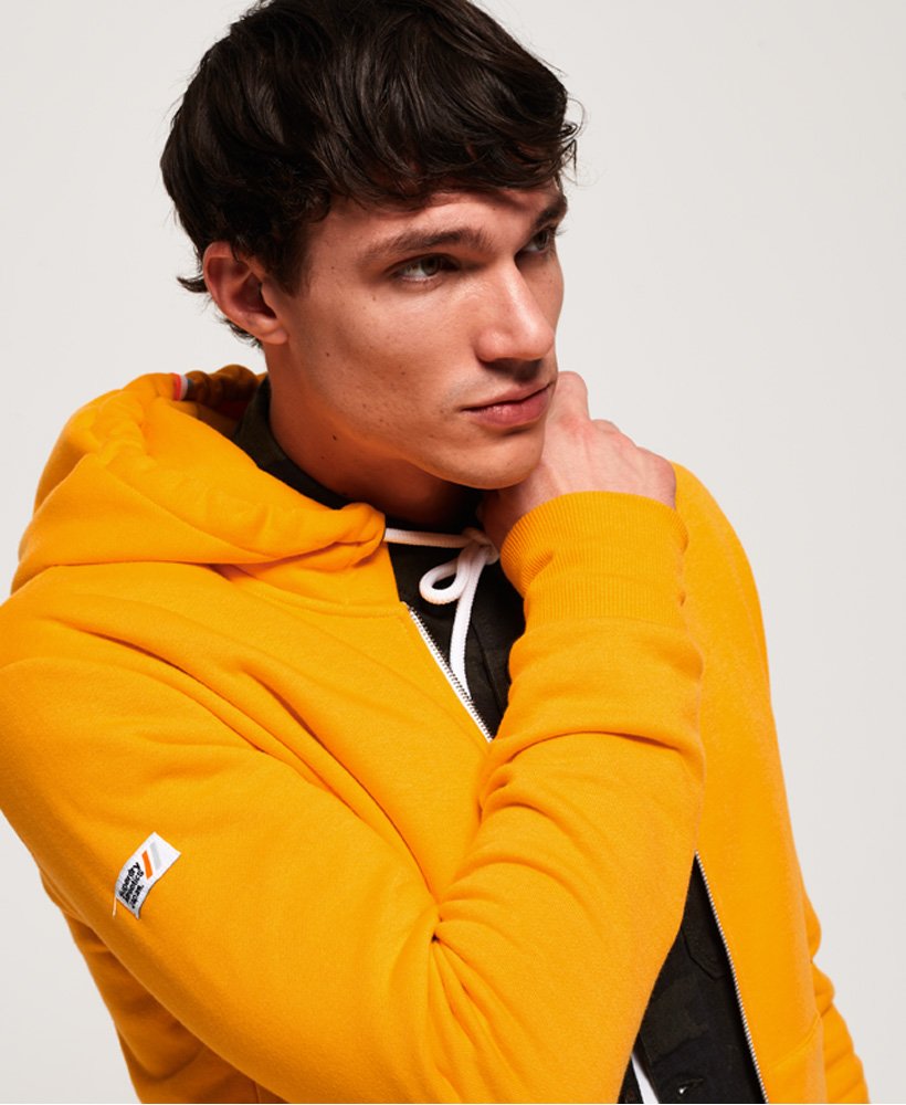 superdry hoodie yellow