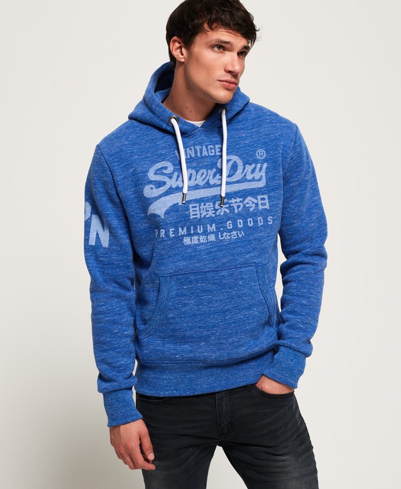 Mens superdry hoodie large sale