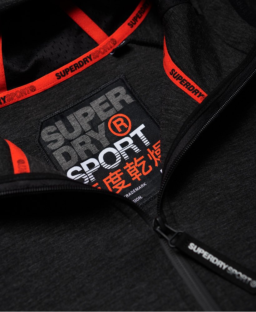 Sweat à Capuche Superdry - Taille UK XS - Rouge - Occasion Très Bon état
