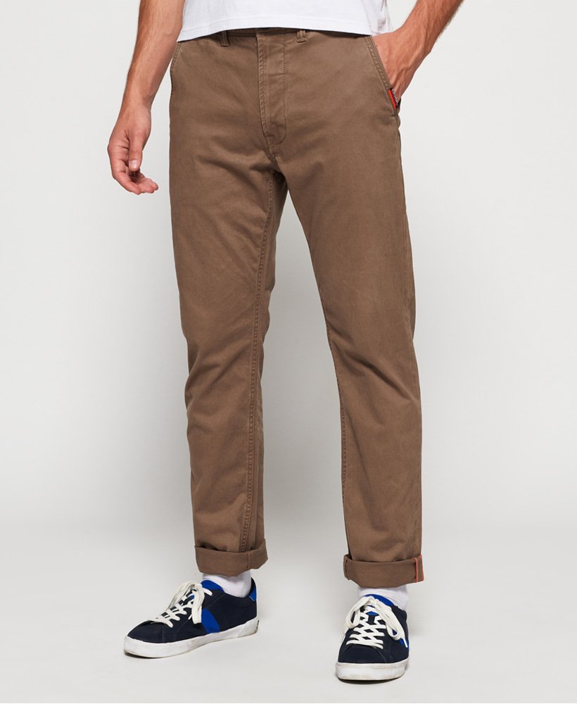 Straight chinos best sale