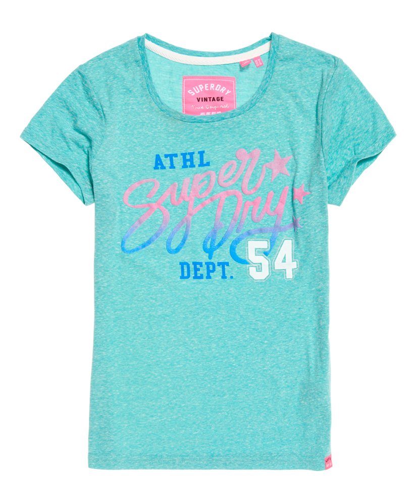 Superdry Star Athletic Glitter T-Shirt - Women's T-Shirts