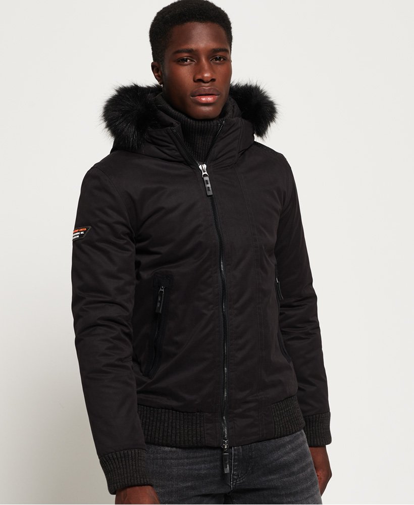 superdry microfibre wind bomber