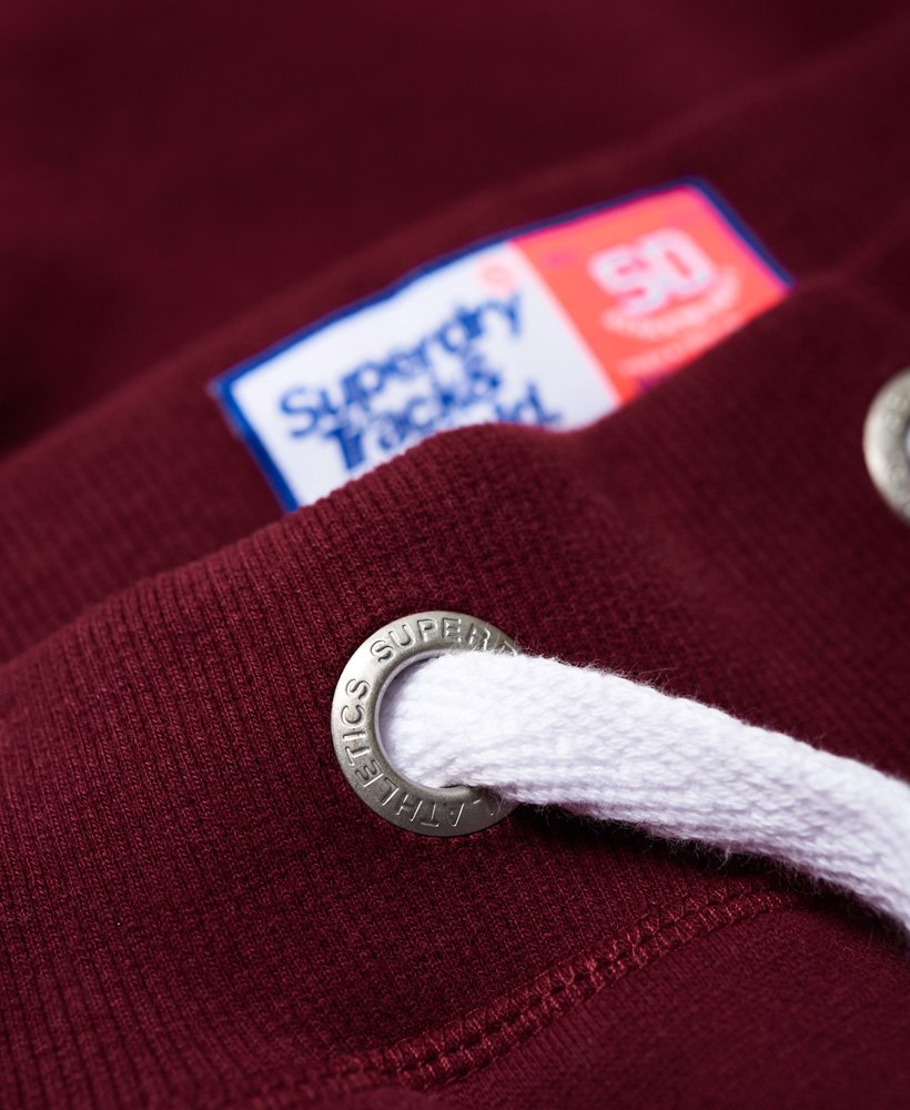 Womens - Track & Field Joggers in Track Burgundy | Superdry UK
