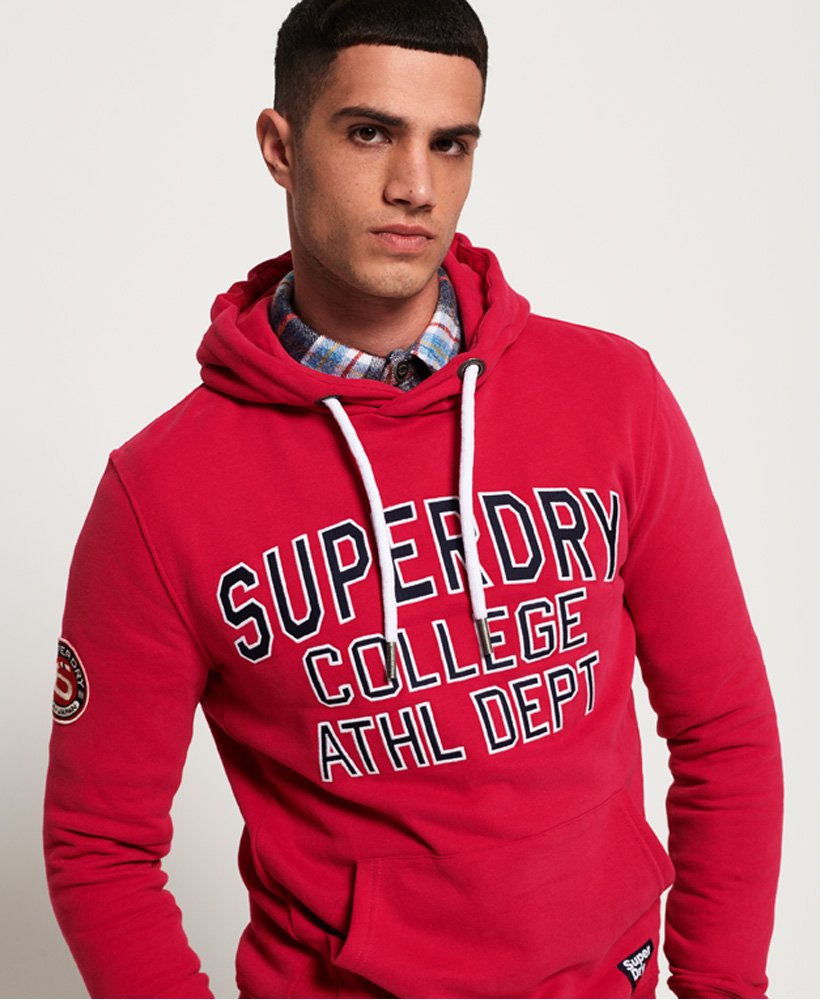 Superdry Academy Sport Applique Hoodie Men's Mens Hoodies