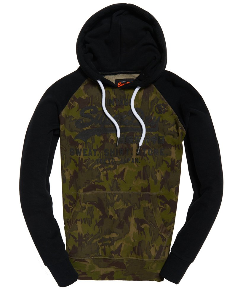 camo raglan hoodie