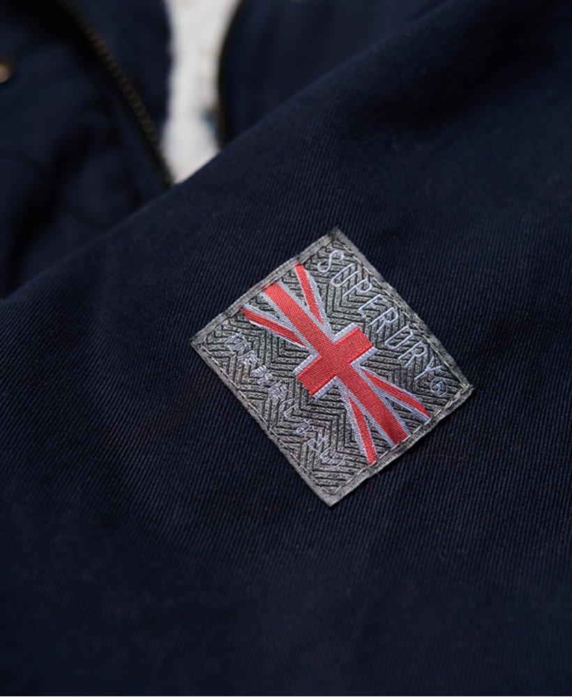 Womens - Rookie Sherpa Multi Jacket in Navy | Superdry UK
