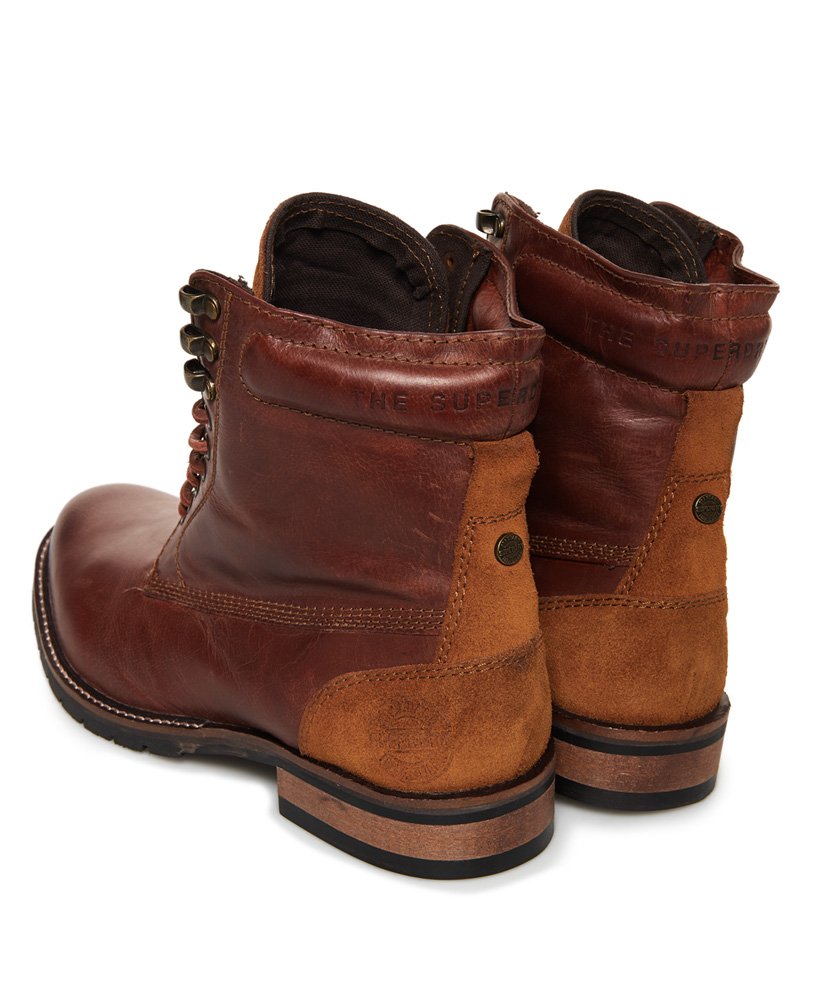 Mens - Edmond Boots in Dark Brown 