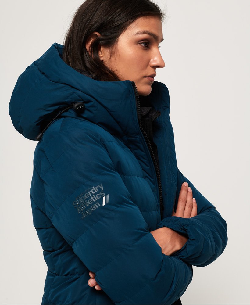 Womens - SDX Arctic Hood Jacket in Light Blue | Superdry