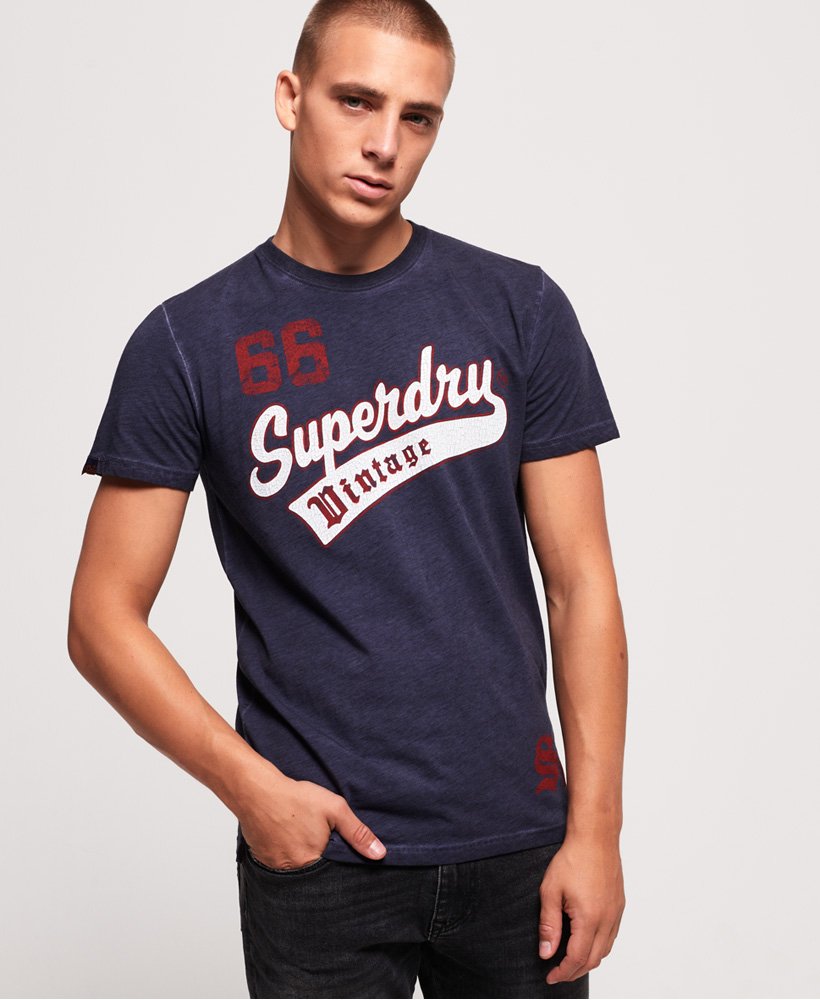 Superdry Vintage Varsity T-Shirt - Men's T-Shirts