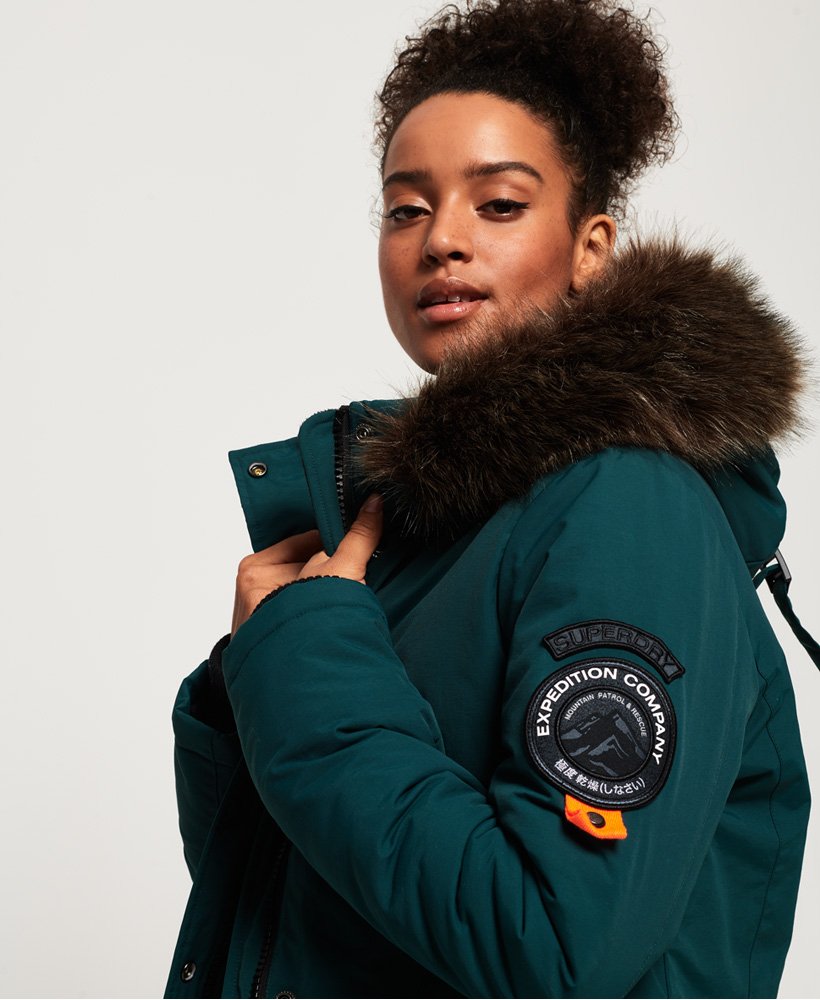 Womens - Ashley Everest Jacket in Green | Superdry UK