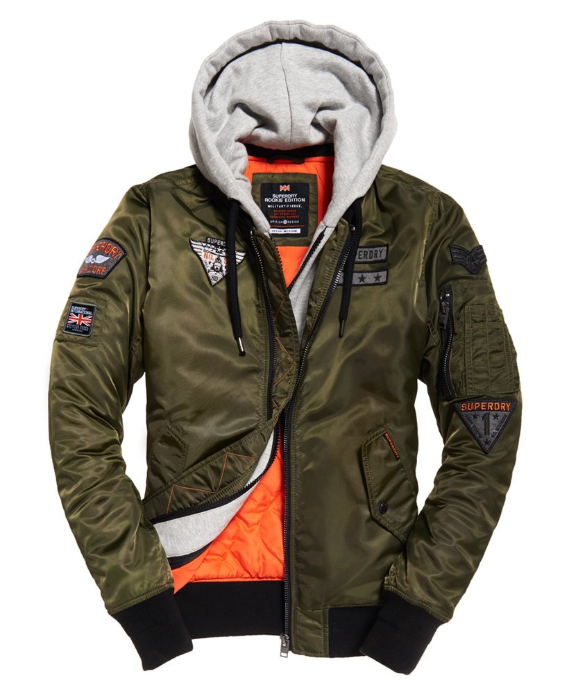 Patch Rookie Flight Bomber Jacket