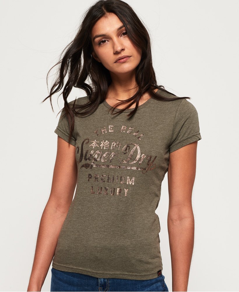 Women's Foil T-Shirt in Green | US