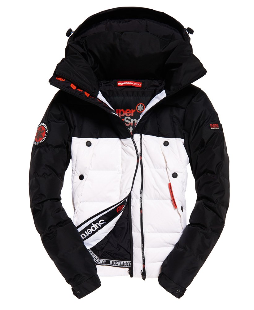 stel voor biologisch Kruipen Superdry Super Canadian Ski Down Puffer Jacket - Men's Mens Jackets